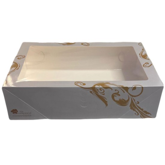 Flexibox Turta Yaş Pasta Kutusu 32x46x12 - 20 cm 10 adet - BJK46 - Mytortenland