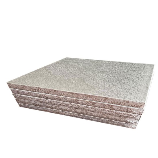 3cm Cake Board | Cake Drum  | Yaş Pastalı Altlığı | Pasta Tabanı  | Yaş pasta Altlıkları Gümüş 35x45 cm - KN225 - Mytortenland