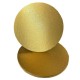 3mm Hochwertiges Tortenplatte mit Goldener Beschichtung / Paper Cake Board 34 cm 5 Stück - Kn255-5 - Mytortenland