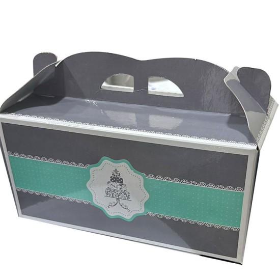 2'li Adet Pasta Kartonu / Adet Yaş Pasta Kutusu 23x12x12 cm 100 Adet - BY300 - Mytortenland