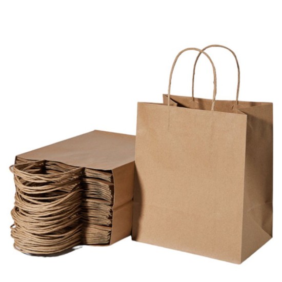 25li Paket EcoStark Kahverengi Kraft Kağıt Çanta - orh-09 - Mytortenland