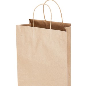 25'li Paket EcoStark Kahverengi Kraft Kağıt Çanta