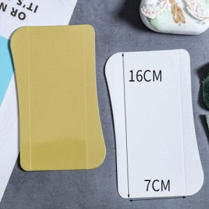 Adet Pasta / Bambu Altlığı Altın Renkte 100 adet