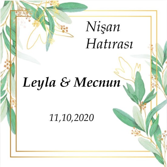 Thema Blumen Viereck ( Madlen & Box ) Selbst Sticker - Etiketten - D002 - Mytortenland