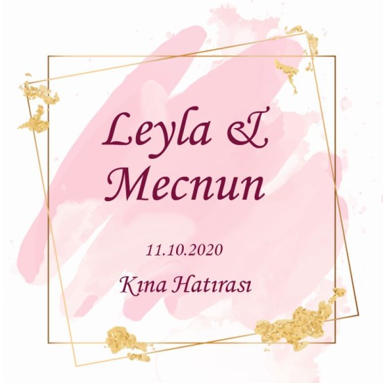 Thema Blumen Viereck ( Madlen & Box ) Selbst Sticker - Etiketten - D012 - Mytortenland