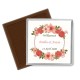 Thema Blumen Viereck ( Madlen & Box ) Selbst Sticker - Etiketten - D008 - Mytortenland