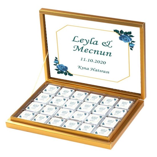 Thema Blumen Viereck ( Madlen & Box ) Selbst Sticker - Etiketten - D009 - Mytortenland