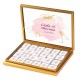 Thema Blumen Viereck ( Madlen & Box ) Selbst Sticker - Etiketten - D010 - Mytortenland