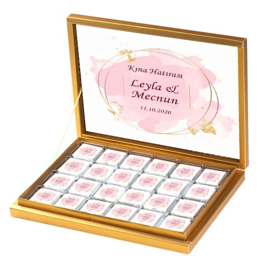 Thema Blumen Viereck ( Madlen & Box ) Selbst Sticker - Etiketten - D011 - Mytortenland