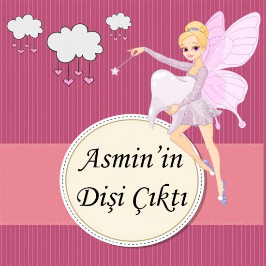 Erste Zahn Party ( Madlen & Box ) Selbst Sticker - Etiketten - DS006 - Mytortenland