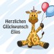 Geburtstage Viereck ( Madlen & Box ) Selbst Sticker - Etiketten - DG004 - Mytortenland