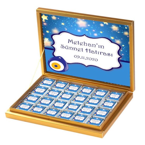 Mevlüt & Beschneidung Viereck ( Madlen & Box ) Selbst Sticker - Etiketten - M005 - Mytortenland