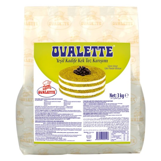 Grün Biskuit Fertigmischung 3 Kg - 027-312 - Katsan Gıda