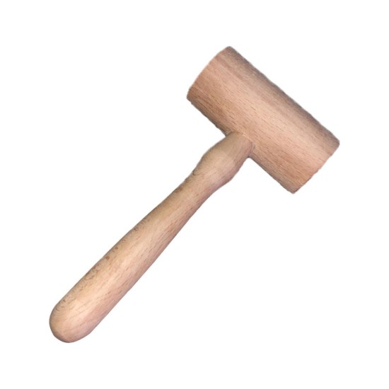 Herz Torte Große Silikon Form 20x20x6 cm + Holz Hammer - CN-200 -