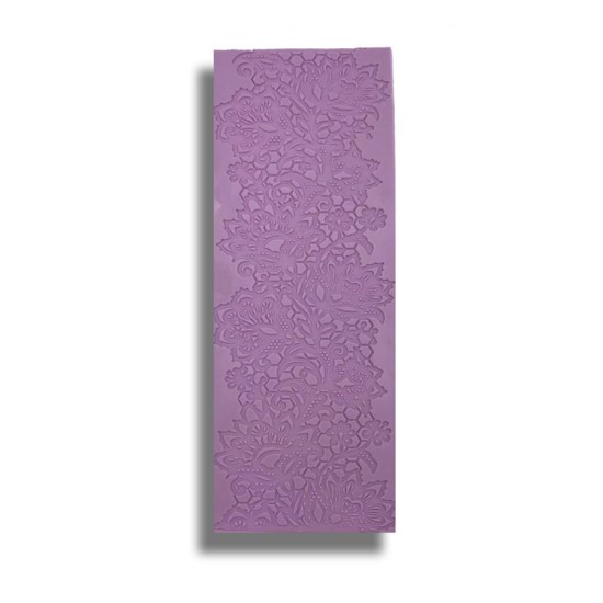 Cicekli Dantel Silikon Kalip - 00181 - Dr Paste