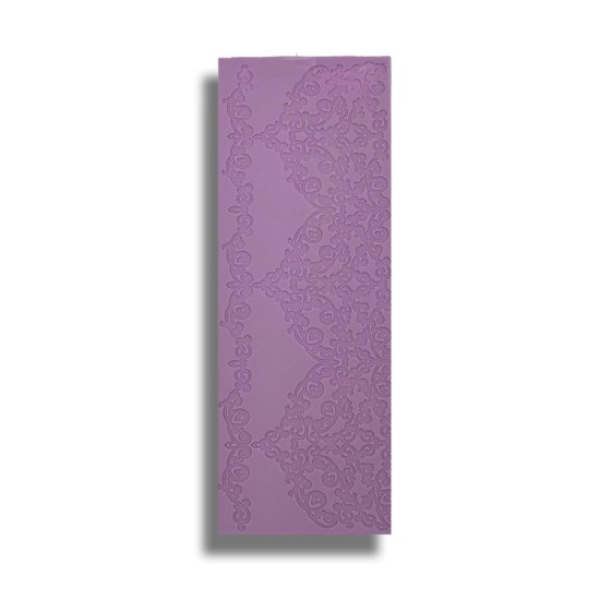 Süslü Güpür Dantel Silikon Kalip - 00182 - Dr Paste