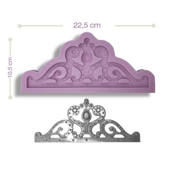 Elmas Tac Ort. 21 cm - 00187 - Dr Paste