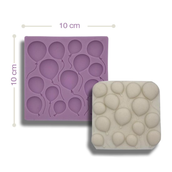 Ucan Balonlar Silikon Kalip - 00363 - Dr Paste