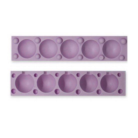 Kugel Silikonform Lolly - 00379 - Dr Paste