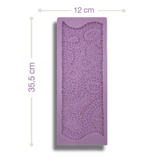 Baloncuk Bordür Silikon Kalip - 00222 - Dr Paste