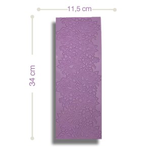 Cicekli Dantel Silikon Kalip