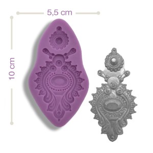 Elegant Dekor 10 cm Silikon Kalip