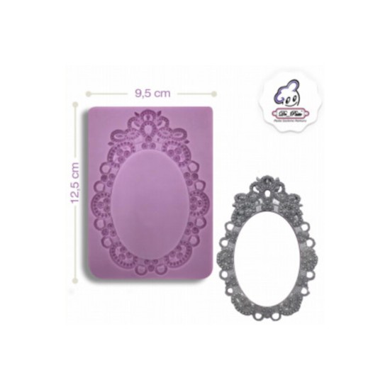 Großer Spiegel Silikon Form - 00269 - Dr Paste