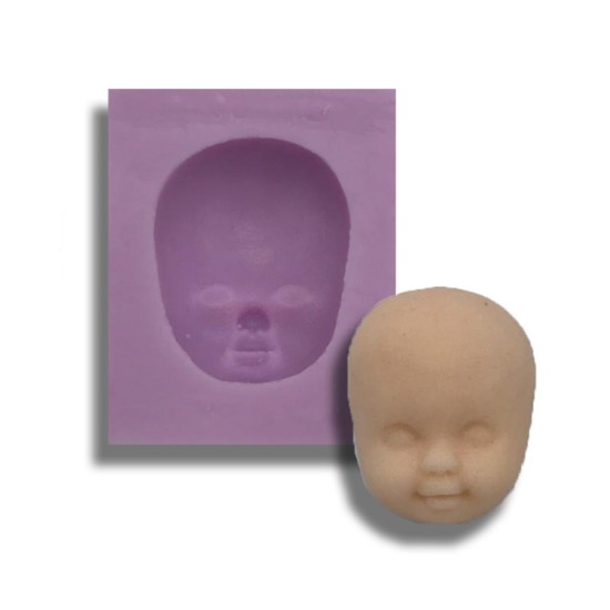 Modellier Kopf Klein Silikon Form - 00145 - Dr Paste