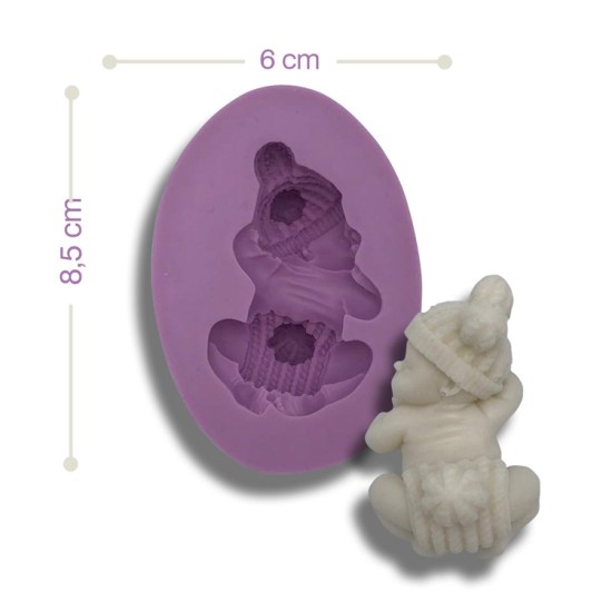 Winter Baby Silikon Form - 00296 - Dr Paste