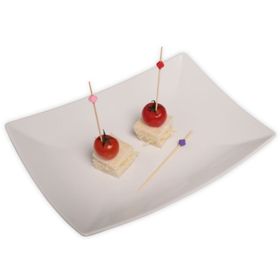 Renkli Taşlı Muffin / Sunum Kürdanı 10 Adet - MTY112 - Mytortenland