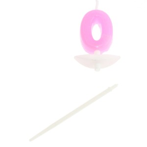 Null Kerzen Pink