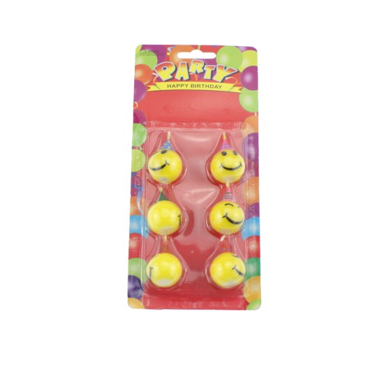 Gülen Yüzler Smile Mum Seti 4 Adet - myr14 - Mytortenland