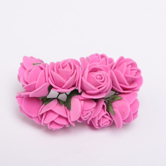 Fuchsia Miniatur Rosen, Kleine Blumen 12 stück - YYT009 - Mytortenland