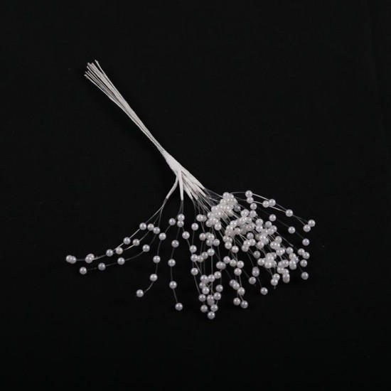 Klein Weiß Dekoration Strauß Knospe 10 stück - Y5503 - Mytortenland