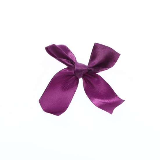 Lila Dekor Schleifen 25 stück - Y569 - Mytortenland