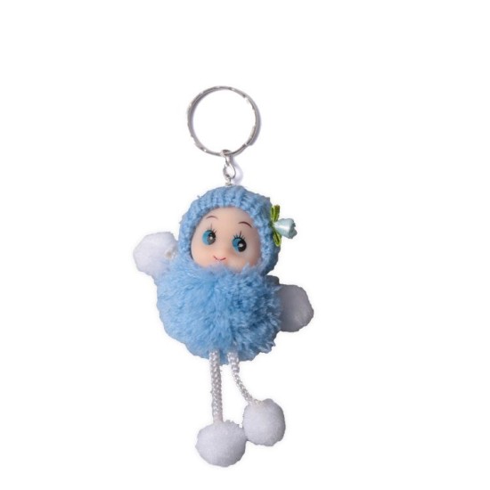 Plüsch Baby Blau Schlüsselanhänger 1 Stück - GD0013 - Mytortenland