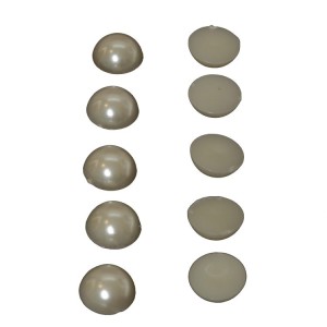 Sedef  Renkte Yarım Dekor inci 100 Adet