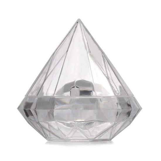 Diamant Form Ring Box / Ringkasten 1 stück - s31 - Mytortenland