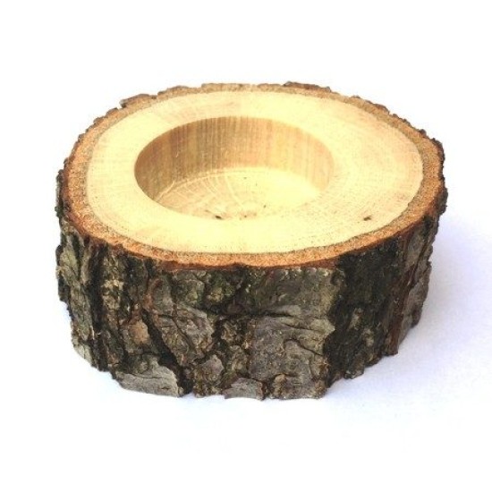 Natur Kütük Mumluk Dekor / Süs Amaçlı - HK50 - Mytortenland
