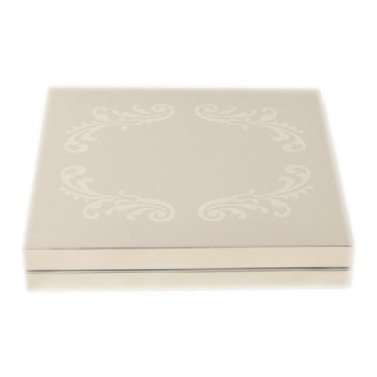 Pralinen & Schokoladenschachtel Silber ( Extra Verpackt ) - PM-KL003 - Mytortenland