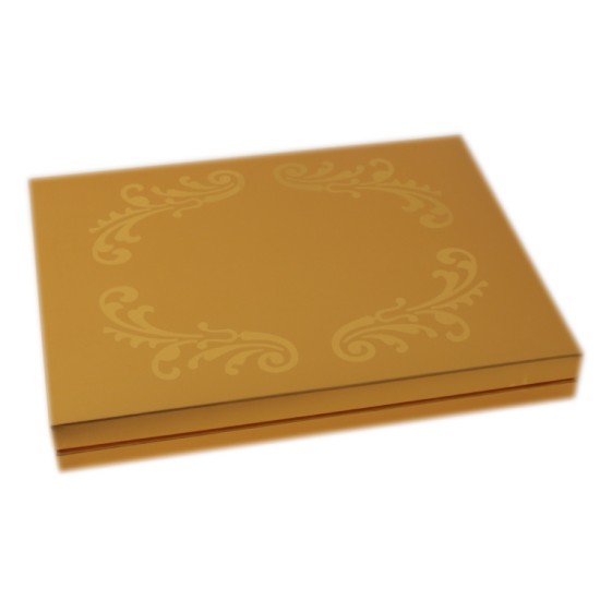 Pralinen & Schokoladenschachtel Gold ( Extra Verpackt ) - PM-GR004 - Mytortenland