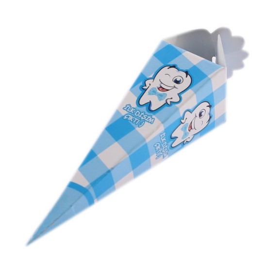 Erster Zahn Blau Geschenkbox  10 stück - ATT18 - Mytortenland