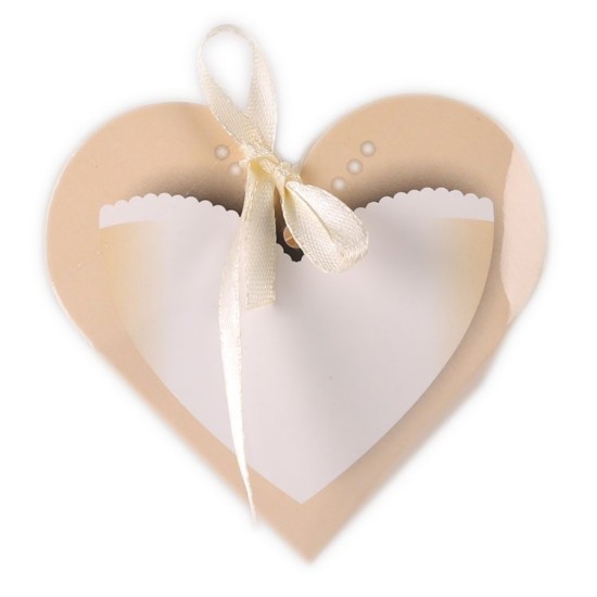 Geschenk Schachtel Braut mit Schleife 10 Stück - YK213 - Mytortenland