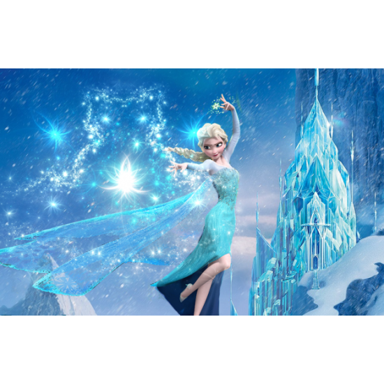 Elsa, Eiskönigin Tortenaufleger / Lebensmittel Fotodruck - mc004 - Mytortenland