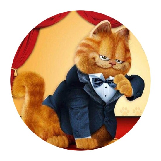 Garfield Tortenaufleger / Lebensmittel Fotodruck - MC00040 - Mytortenland