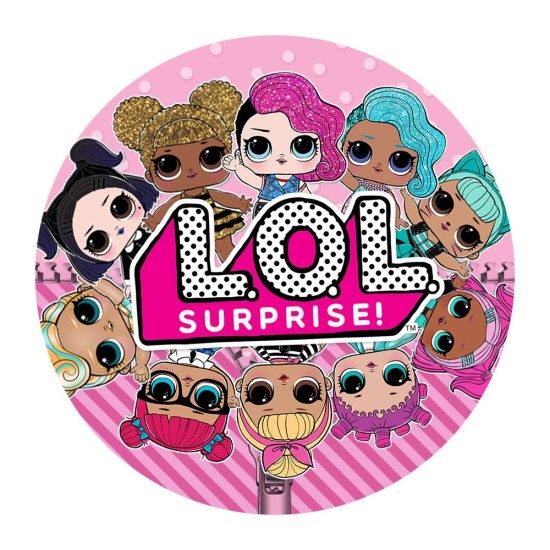 Lol Tortenaufleger / Lebensmittel Fotodruck - MC00043 - Mytortenland