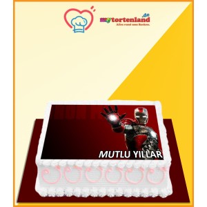 Demir Adam 4 Yenilebilir Resim Baskısı