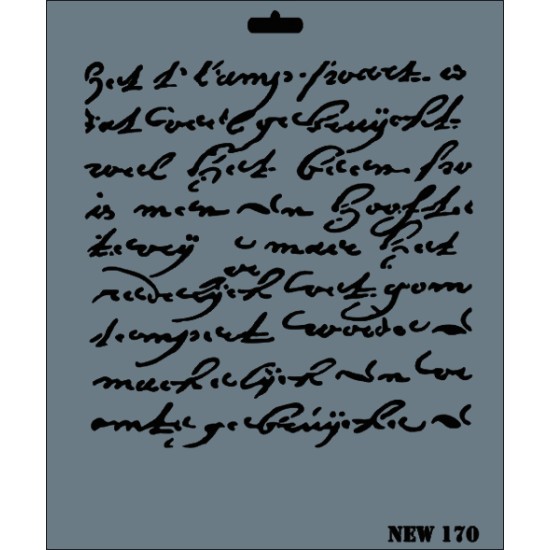 Deko Schablonen - NEW170 - Rich Hobby