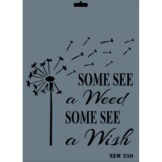 Deko Schablonen - NEW250 - Rich Hobby