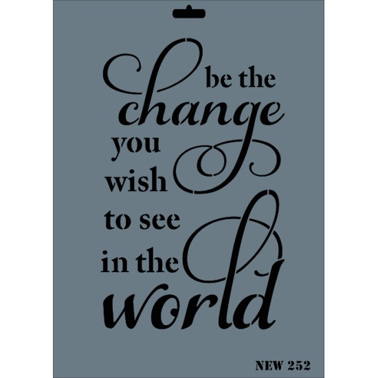 Deko Schablonen - NEW252 - Rich Hobby